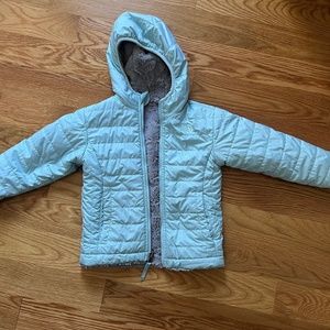 The North Face Reversible Mossbud Hooded Jacket (toddler)